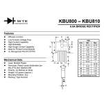 Bride Diode KBU-808