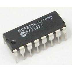 MCP3208-CI DIP16 (ADC)