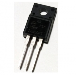 FDPF20N50FT 20N50FT MOSFET 500 V, 20 A