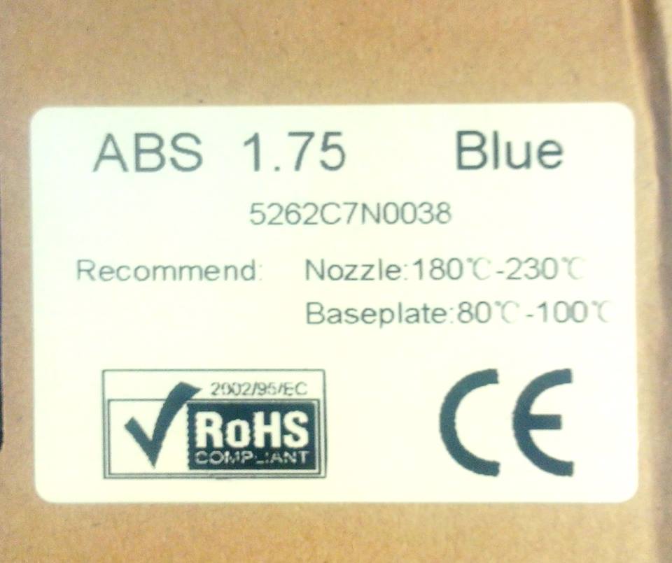 Filament abs 3d printer