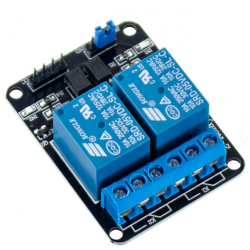 Relay Module รีเลย์ โมดูล 12V 10A 2 ช่อง
