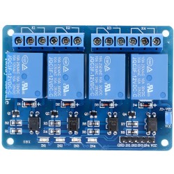 Relay Module รีเลย์ โมดูล 12V 10A 4 ช่อง 