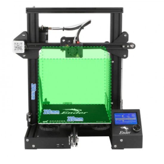 ขาย 3D Printer Ender-3 V-slot 220x220x250 ราคา 5,900.00 บาท ในไทย