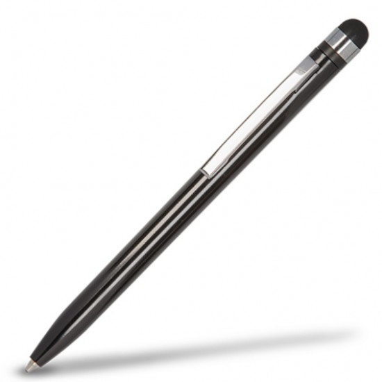 ขาย ปากกา Stylus Touch Pen 2in1 สีดำ ราคา 25.00 บาท ในไทย