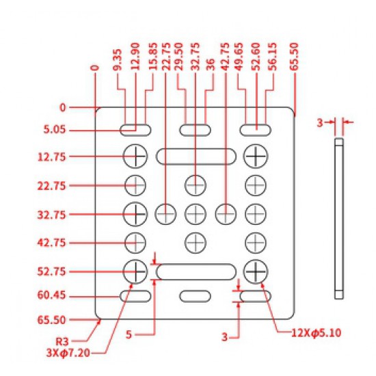 ขาย ฐานวิ่ง 3D printer CNC 2020 V-Slot ราคา 250.00 บาท ในไทย