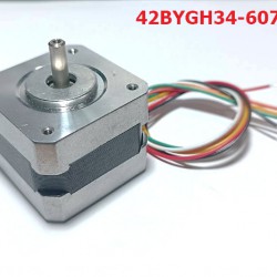 Stepper motor (สเต็ปปิ้ง มอตเตอร์) NEMA 17 42BYGH34-607A 1.8 องศา
