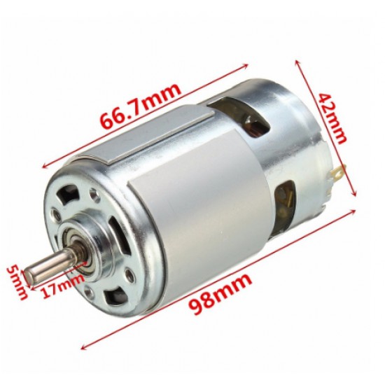 ขาย Motor (มอเตอร์) 775 12-24V High Speed  ราคา 220.00 บาท ในไทย