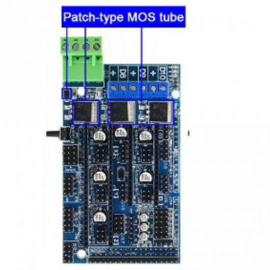 ขาย Board Ramp 1.5 สำหรับ 3d Printer ราคา 200.00 บาท ในไทย