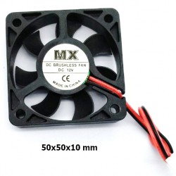 Fan พัดลม 12VDC 50x50x10mm 