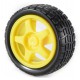ขาย ล้อยาง wheels smart car chassis,Tire, robot car wheels for arduino ราคา 20.00 บาท ในไทย