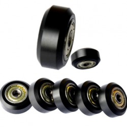 Pulley D type สำหรับ Aluminium profile 20x20