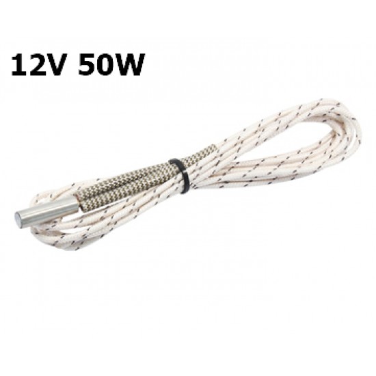 ขาย Heater 12V 50W  hot end 3d printer ราคา 90.00 บาท ในไทย