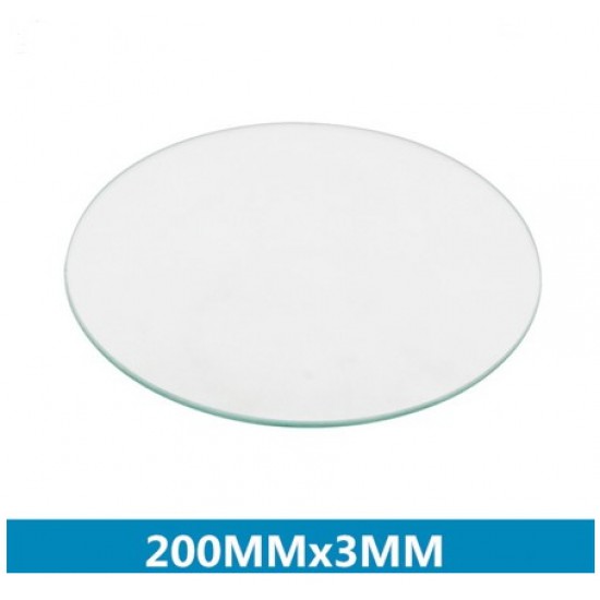 ขาย Hot Bed Glass plate, 200mm x 3mm ราคา 250.00 บาท ในไทย