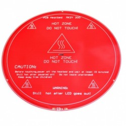 Hot Bed MK2 220mm For Delta