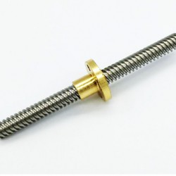 LEAD SCREW T8 8X100 MM & BRASS NUT