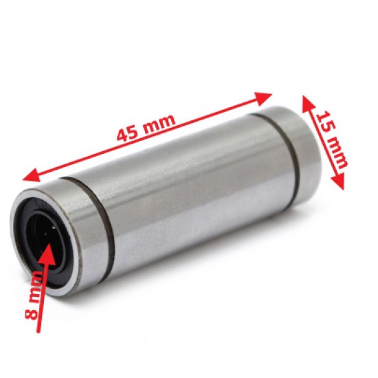 ขาย Linear Bearing LM8LUU ราคา 50.00 บาท ในไทย