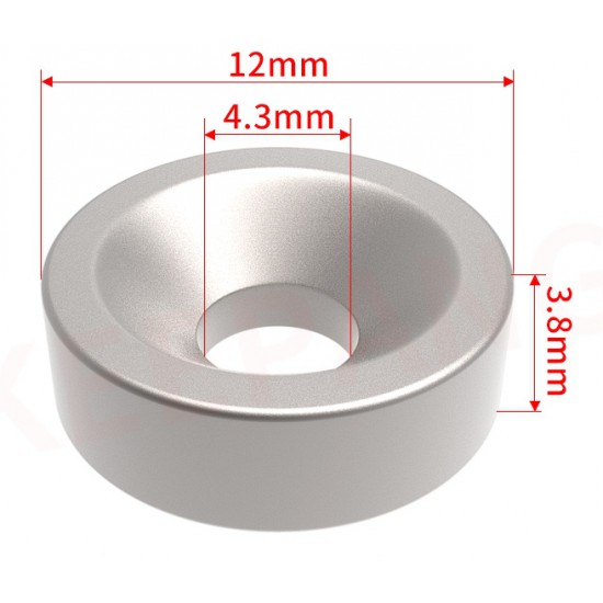 ขาย แม่เหล็กพลังสูง Neodymium  magnet  3.8x12mm ราคา 18.00 บาท ในไทย
