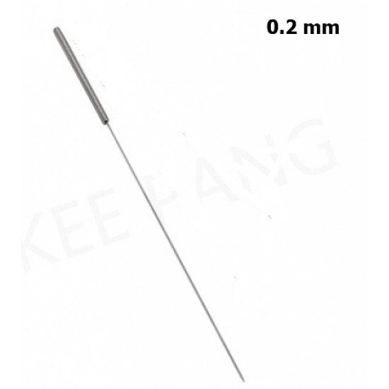 ขาย ลวด ทำความสะอาดหัวพิมพ์ (NOZZLE) 0.2mm ราคา 10.00 บาท ในไทย