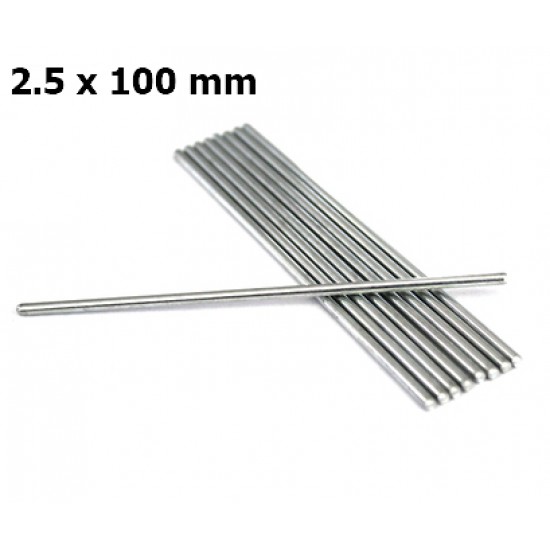ขาย rod (แกนเพลา) 2.5x100 mm ราคา 5.00 บาท ในไทย