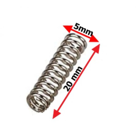 ขาย Spring (สปริง) 5x10mm สำหรับ Heat Bed 3d printer ราคา 4.00 บาท ในไทย