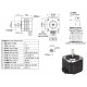 ขาย step motor (สเต็ป มอเตอร์) Nema 17 1.5A  42x42x33 ราคา 300.00 บาท ในไทย