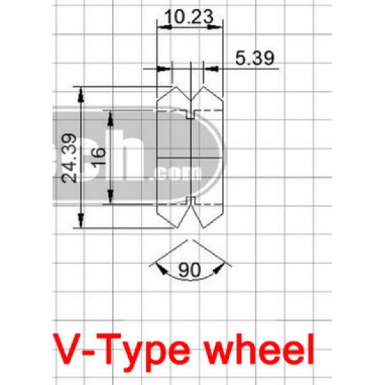 ขาย Pulley V type  ราคา 40.00 บาท ในไทย