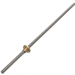 Lead Screw  8x400 mm & Brass Nut