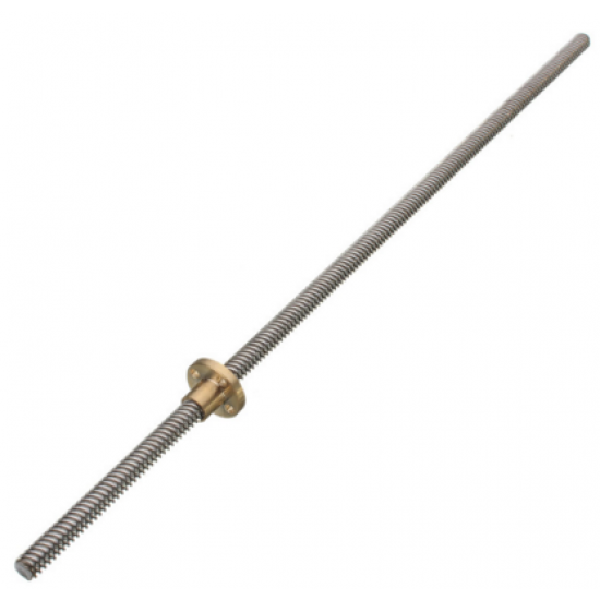 ขาย Lead Screw  8x400 mm & Brass Nut ราคา 250.00 บาท ในไทย