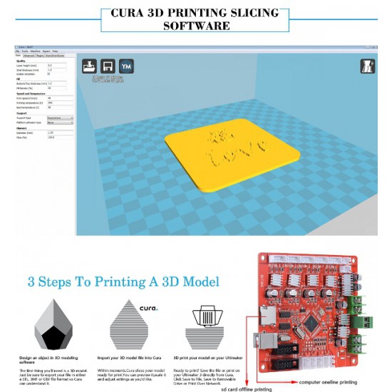 ขาย 3D Printer Anet A8 2019 ราคา 6,000.00 บาท ในไทย