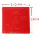 ขาย MK2B Heatbed 210x210mm ราคา 280.00 บาท ในไทย