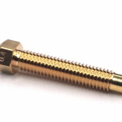 Nozzle 0.4mm 1.75mm Extended Brass Nozzle Long Nozzle Mouth 