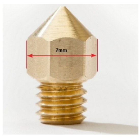 ขาย Nozzle 0.4mm For Filament 1.75mm ราคา 30.00 บาท ในไทย