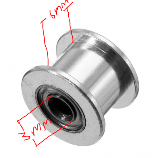 ขาย pulley bore 3mm 16 teeth ราคา 60.00 บาท ในไทย