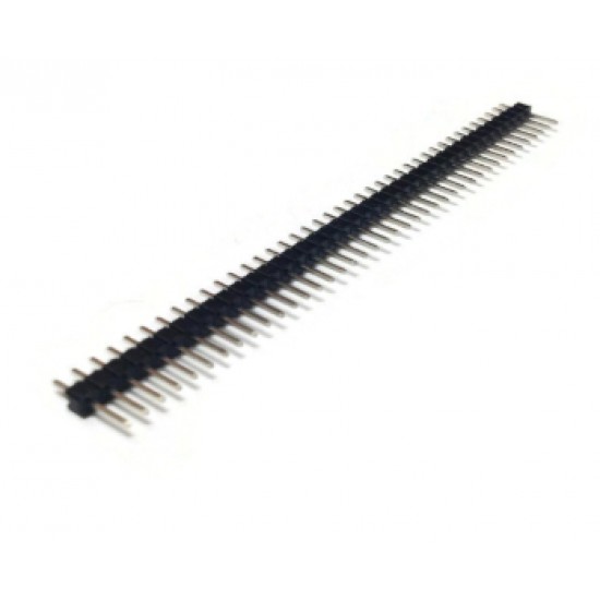 ขาย Pin (พินก้างปลา) Header 40 Pin 2.54 mm Single Row ราคา 3.00 บาท ในไทย