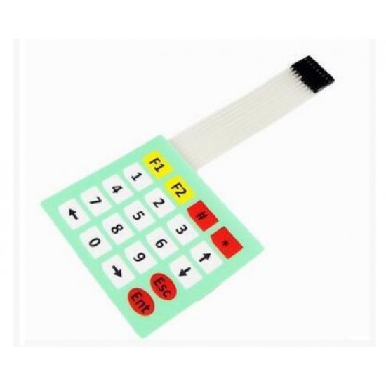 ขาย 4 × 5 key pad เมมเบรนสวิตช์ ราคา 35.00 บาท ในไทย
