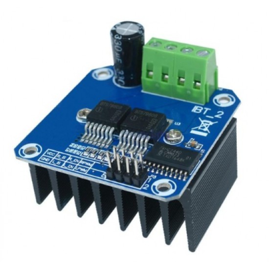 ขาย บอร์ดขับมอเตอร์ PWM BTS7960 43A H-bridge High-power ราคา 140.00 บาท ในไทย