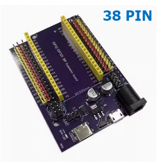 ขาย ESP32 Shield (ชีล) 38 Pin ราคา 70.00 บาท ในไทย