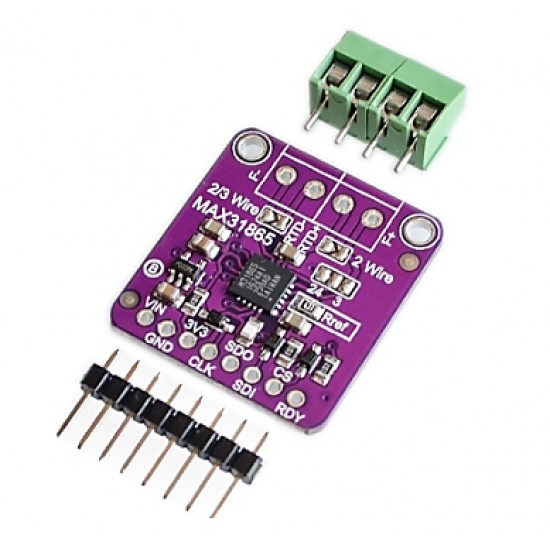 ขาย MAX31865 RTD PT100 , PT1000 Module ราคา 180.00 บาท ในไทย