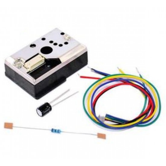 ขาย เซ็นเซอร์ วัดฝุ่น PM2.5 GP2Y1014AU ราคา 250.00 บาท ในไทย