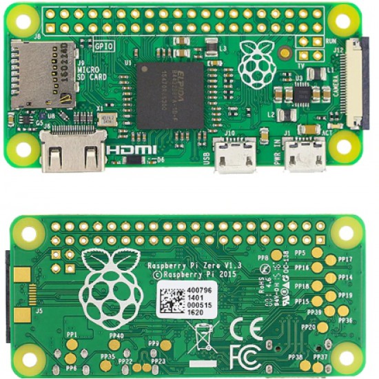 ขาย Raspberry Pi Zero V 1.3 Board 1GHz CPU 512MB ราคา 650.00 บาท ในไทย