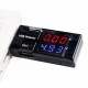ขาย เครื่องวัดกระแสชาร์จ USB current and voltage tester ราคา 150.00 บาท ในไทย