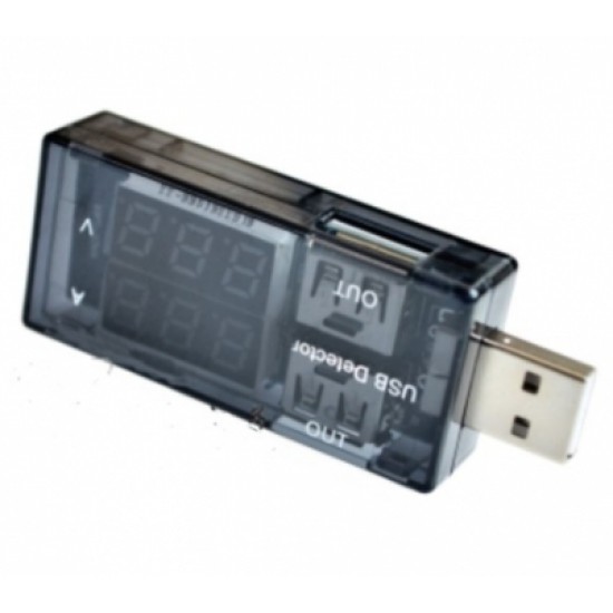 ขาย เครื่องวัดกระแสชาร์จ USB current and voltage tester ราคา 150.00 บาท ในไทย