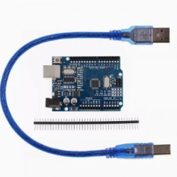 Arduino UNO R3 ATMEGA328P-AU Board + USB cable TYPE A