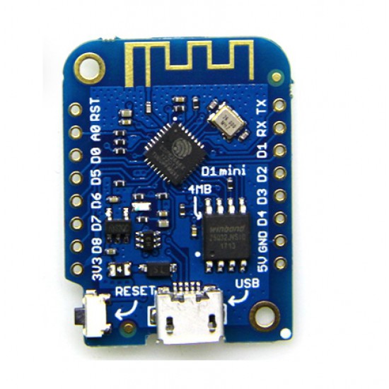 ขาย esp8266 d1 mini V3.0.0 4MB WIFI IoT ราคา 160.00 บาท ในไทย