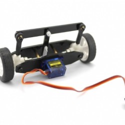 ชุดล้อหน้า เลี้ยวได้ พร้อม servo SG90 สำหรับ Smart Car
