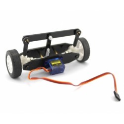 ชุดล้อหน้า เลี้ยวได้ พร้อม servo SG90 สำหรับ Smart Car