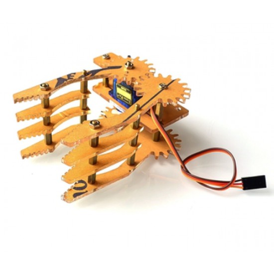 ขาย Gripper มือจับ แขนกล 51 พร้อม Servo SG90 ราคา 200.00 บาท ในไทย