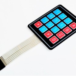 Keypad  Key Membrane  4x4 Switch Keypad 