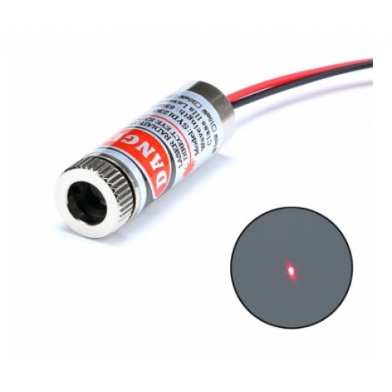 ขาย Laser 5mW 650nm 5V Red Line Laser Module Focus Adjustable  Dot ราคา 75.00 บาท ในไทย