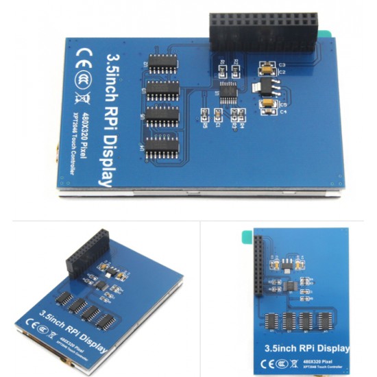 ขาย จอ lCD Pi 3.5 TFT LCD Shield Touch Screen สำหรับ raspberry ราคา 490.00 บาท ในไทย